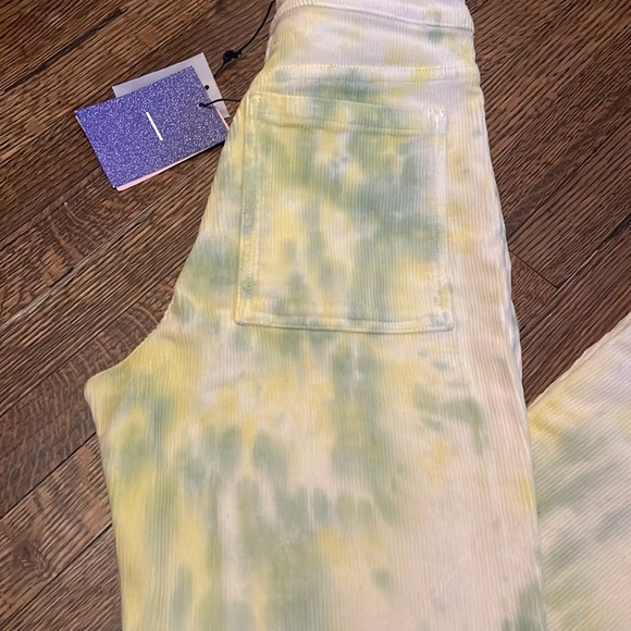 NWT Paloma Wool Calgary Tie Dyed Flare Corduroy Pants - Picture 3 of 6